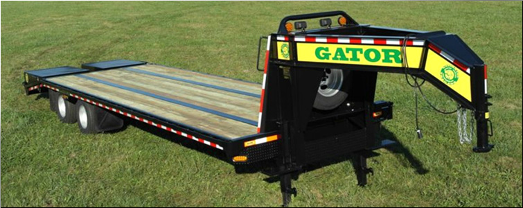 GOOSENECK TRAILER 30ft tandem dual - all heavy-duty equipment trailers special priced  Crittenden County, Kentucky