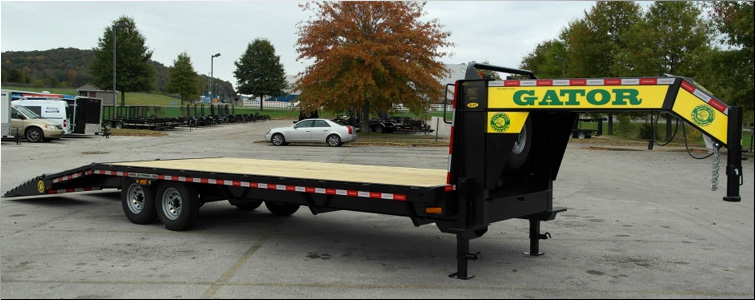 Gooseneck flat bed trailer for sale14k  Crittenden County, Kentucky
